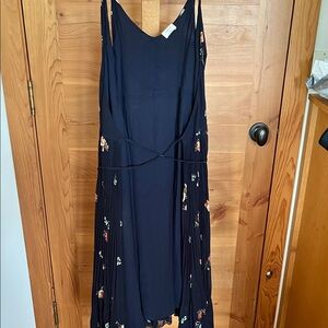 Wilfred Navy Floral High Low Dress